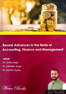 Recent Advances in Accounting, Finance and Management